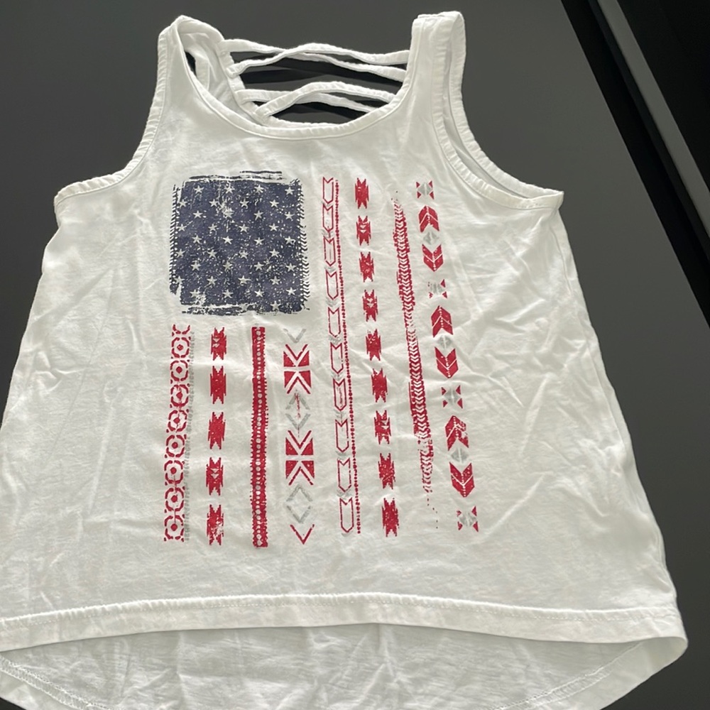 Route 66 girls sleeveless tank top.